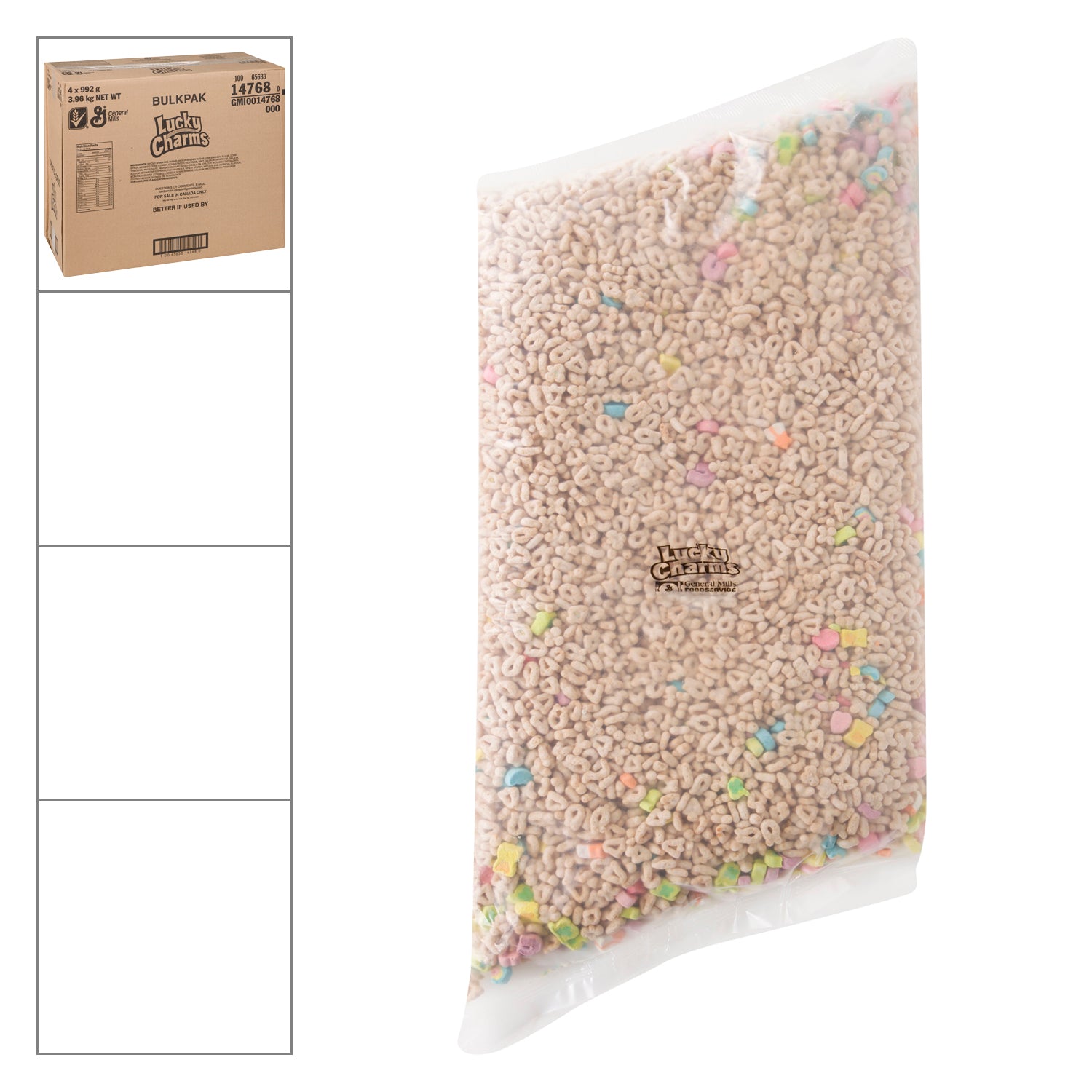 General Mills Lucky Charms Bulk Pack 4x992g [$0.46/serving]