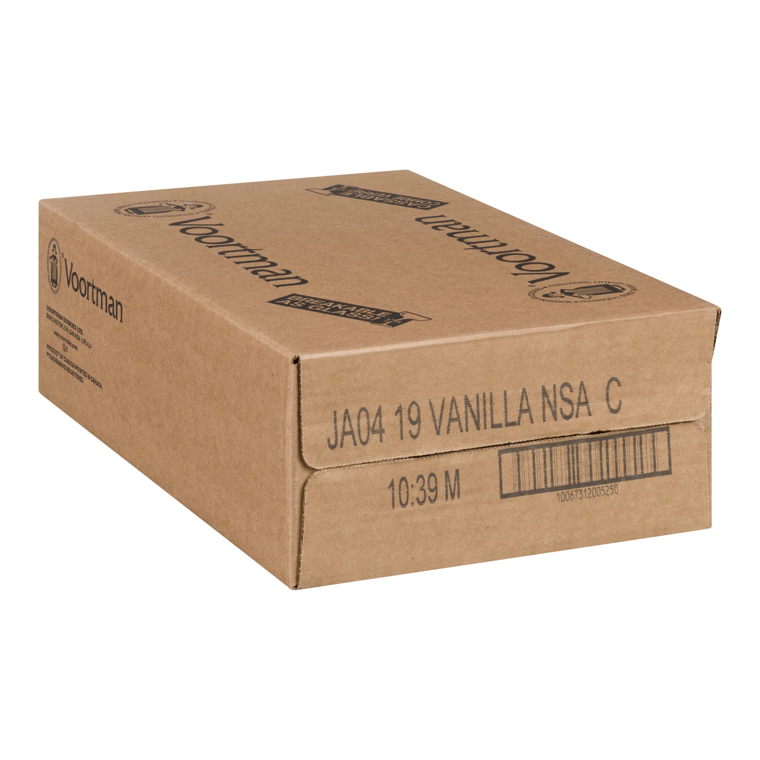 Voortman Vanilla Wafer 12x250g [$4.33/ea]