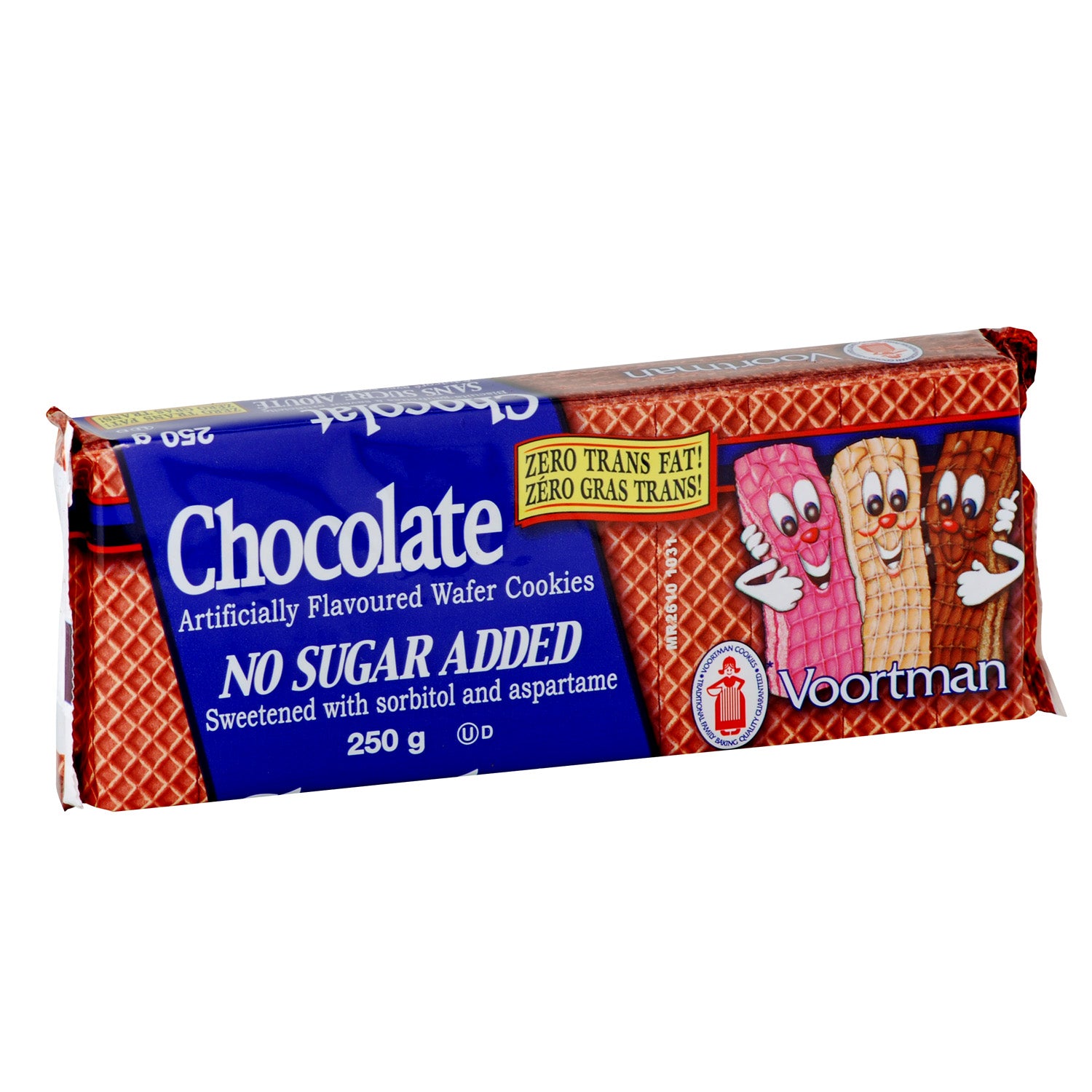 Voortman Chocolate Wafer 12x250g [$3.99/ea]