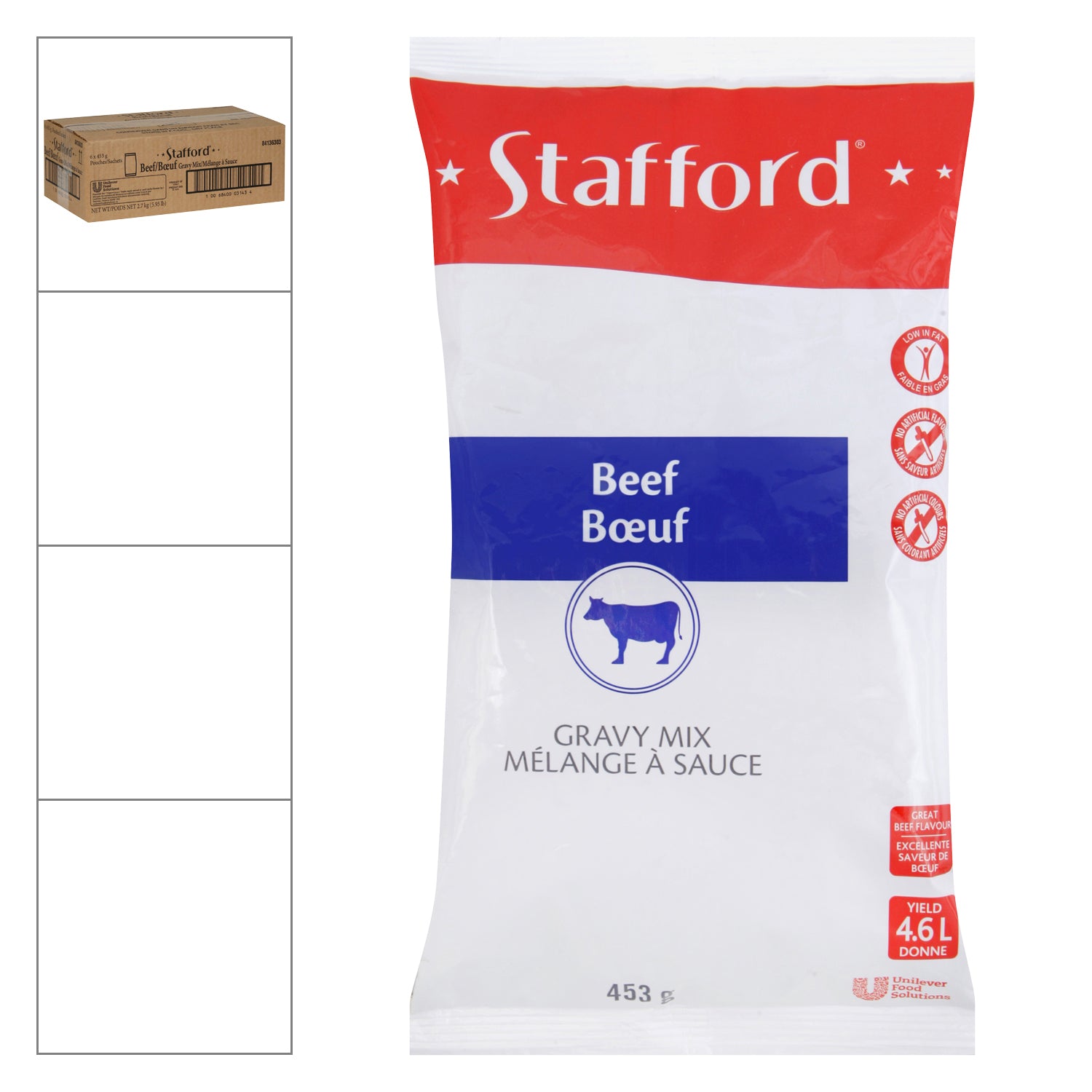 Stafford Beef Gravy Mix 6x453g [$10.33/pack]