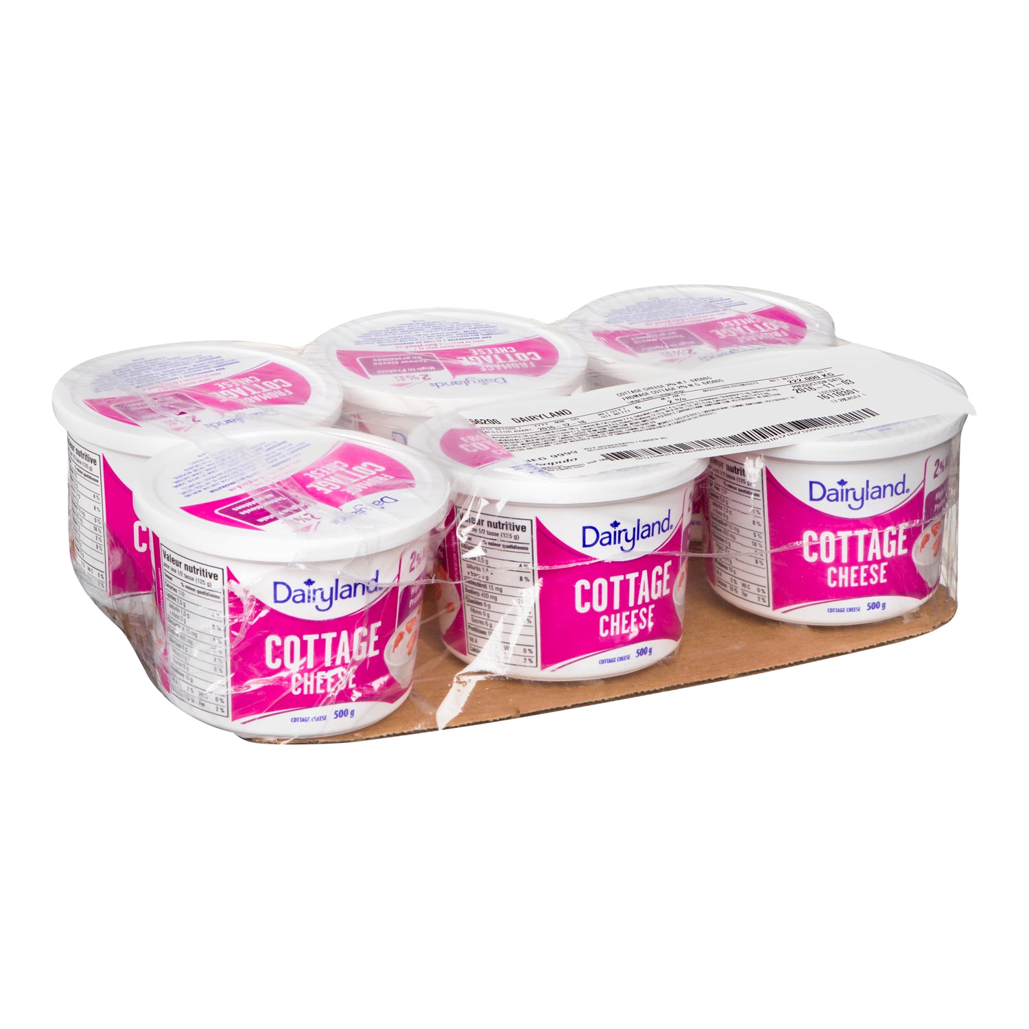 Dairyland Cottage Cheese 2% 6x500g [$3.66/ea]