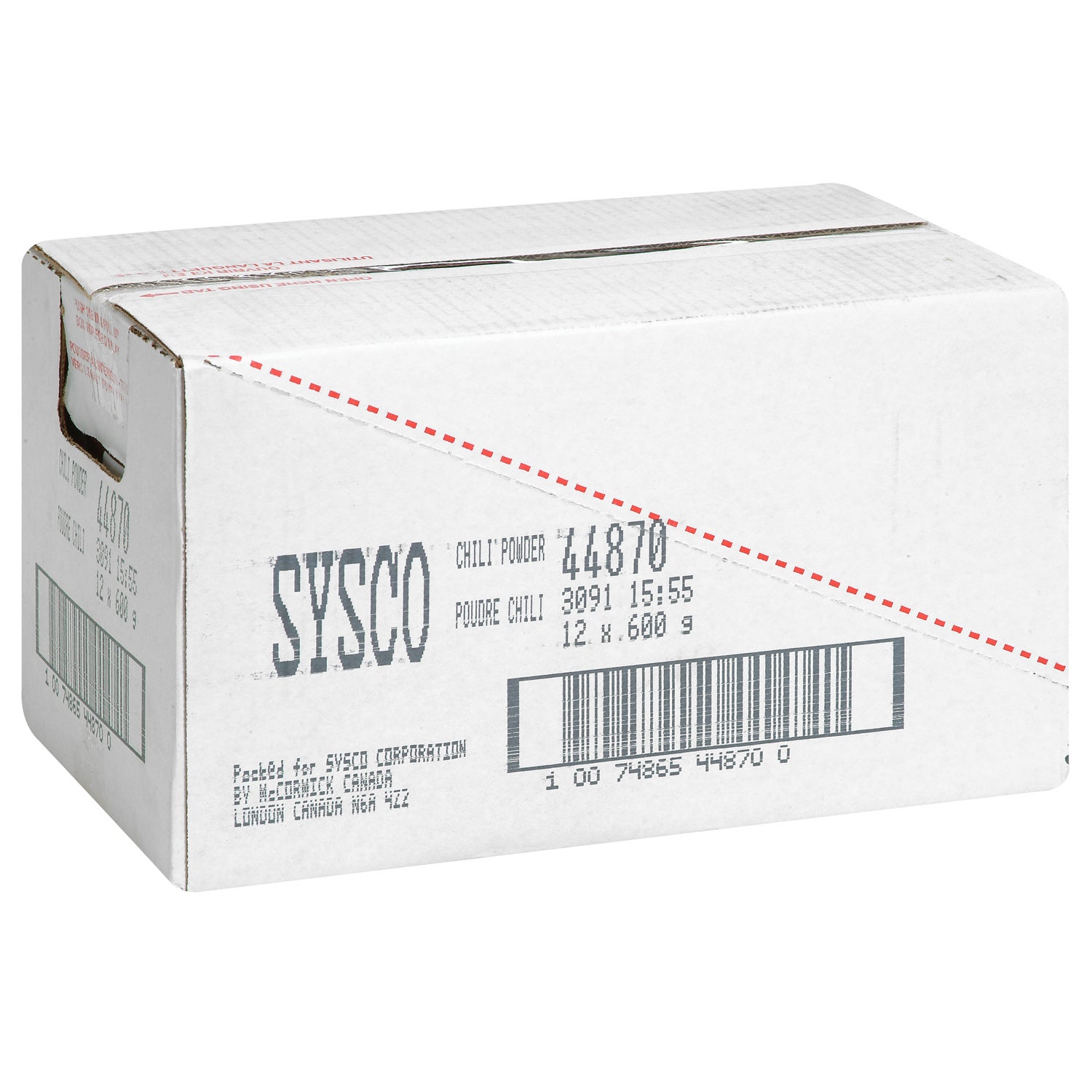 Sysco Imperial Chili Powder 600g [$2.49/100g]