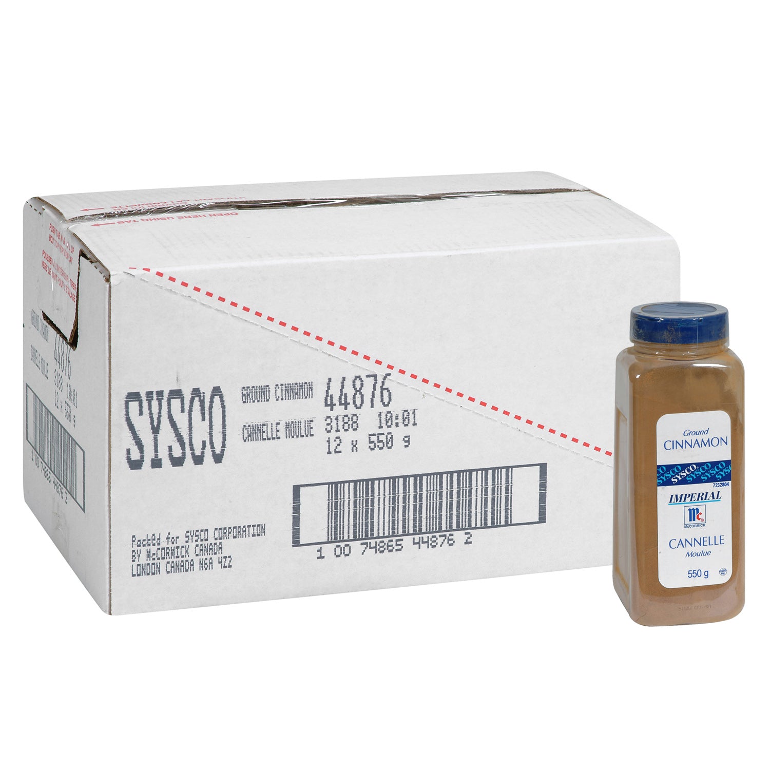 Sysco Imperial Ground Cinnamon 550g [$3.81/100g]