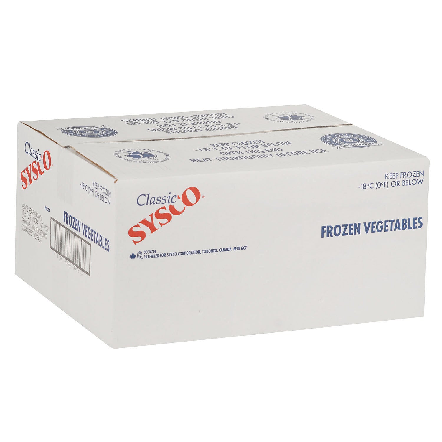 Sysco Classic Peas  6x2kg [$0.07/serving]