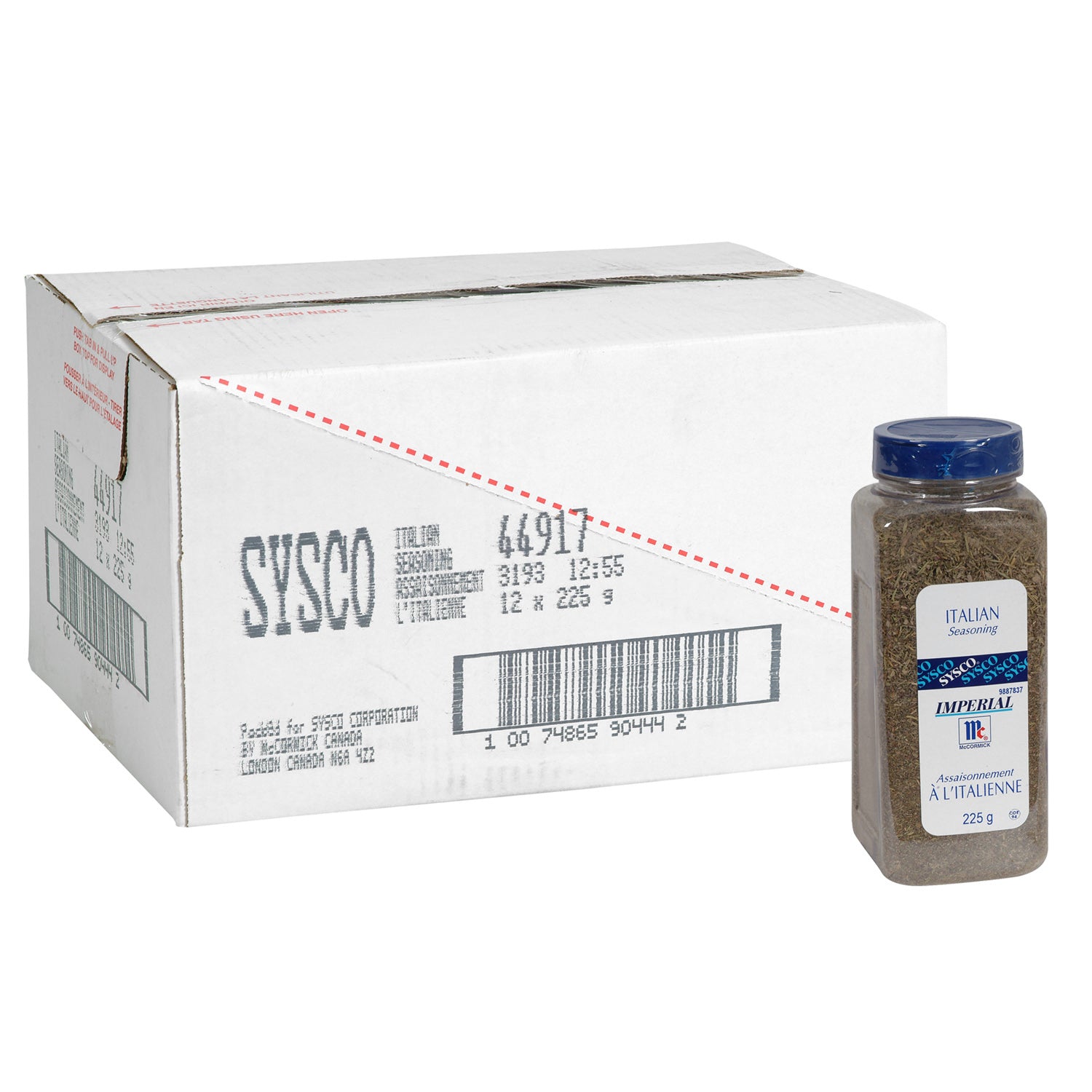 Sysco Imperial Italian Seasoning 225g [$5.46/100g]