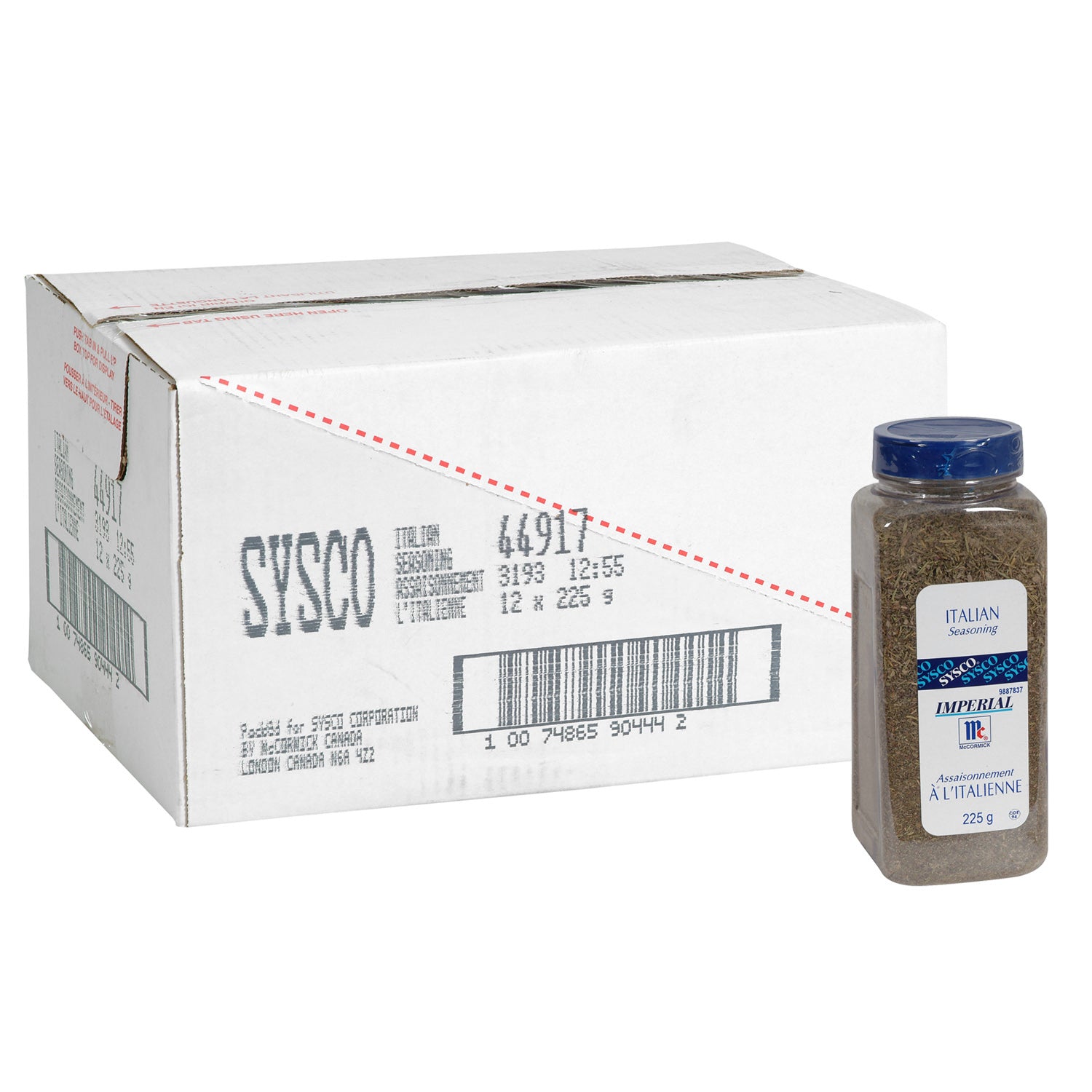 Sysco Imperial Italian Seasoning 225g [$4.88/100g]