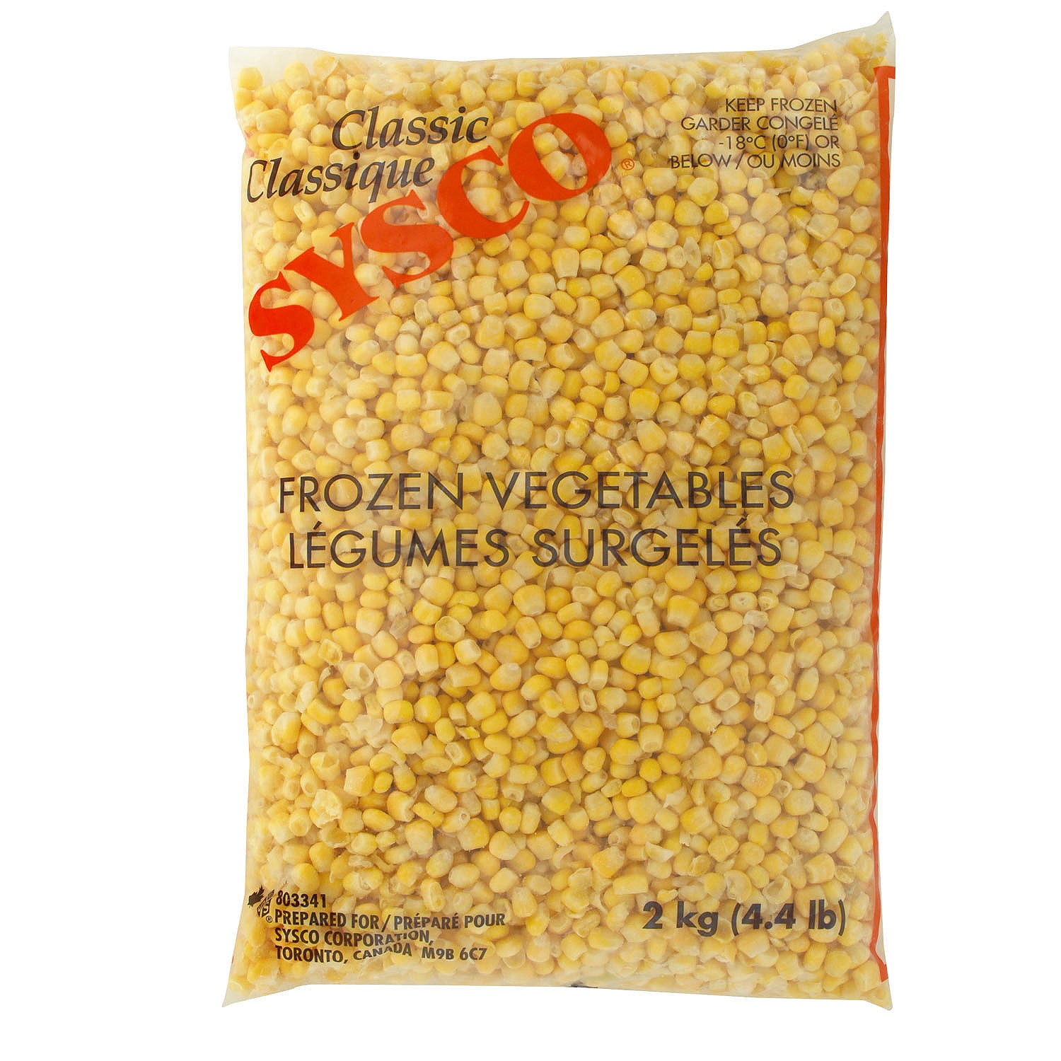 Sysco Classic Kernel Corn 6x2kg [$0.07/serving]