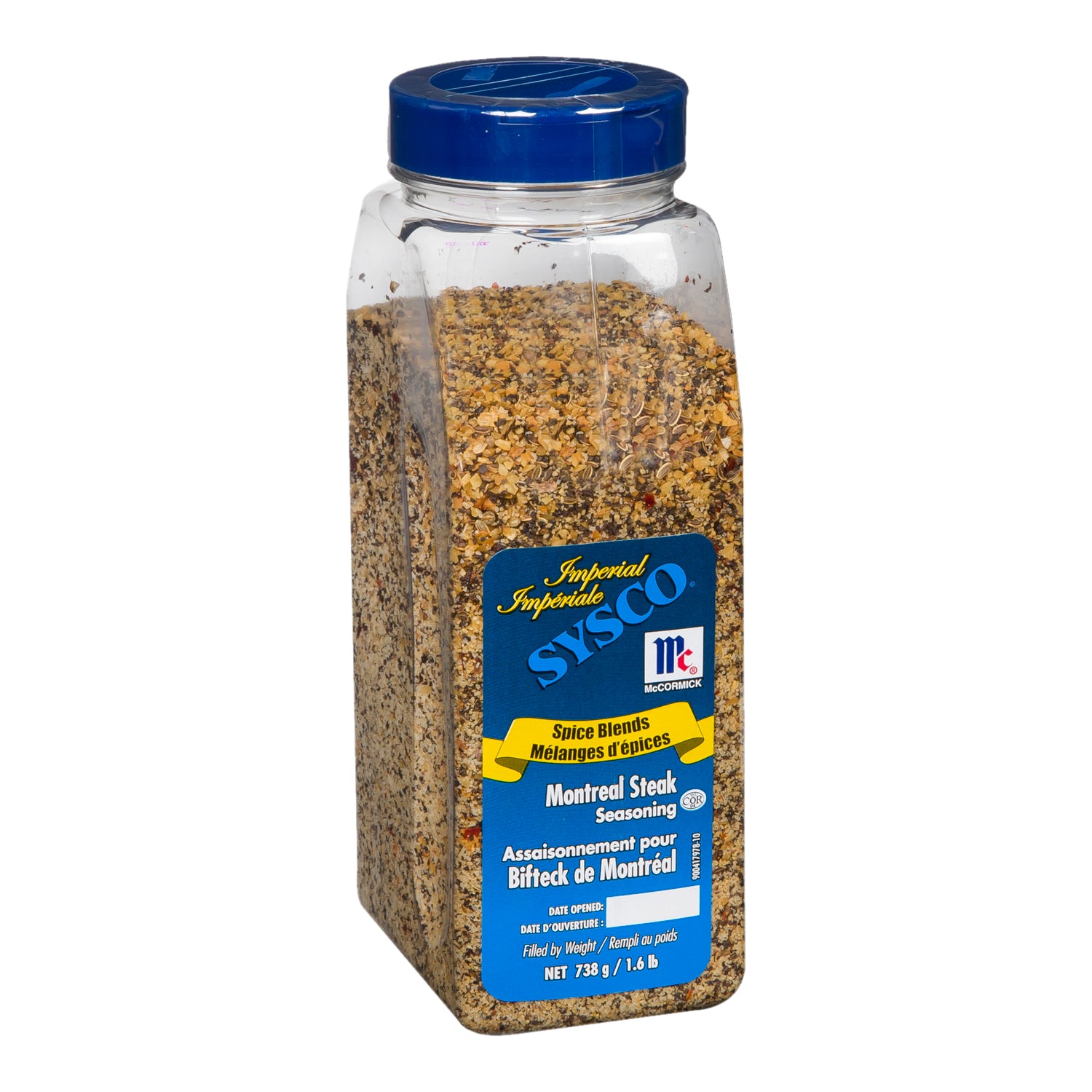 Sysco Imperial Spice Blends Montreal Steak Seasoning 738g [$2.70/100g]