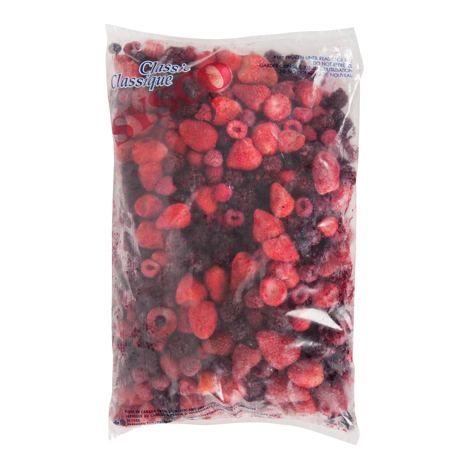 Sysco Classic Berry Blend 2x2.5kg [$9.99/kg] [$4.53/lb]