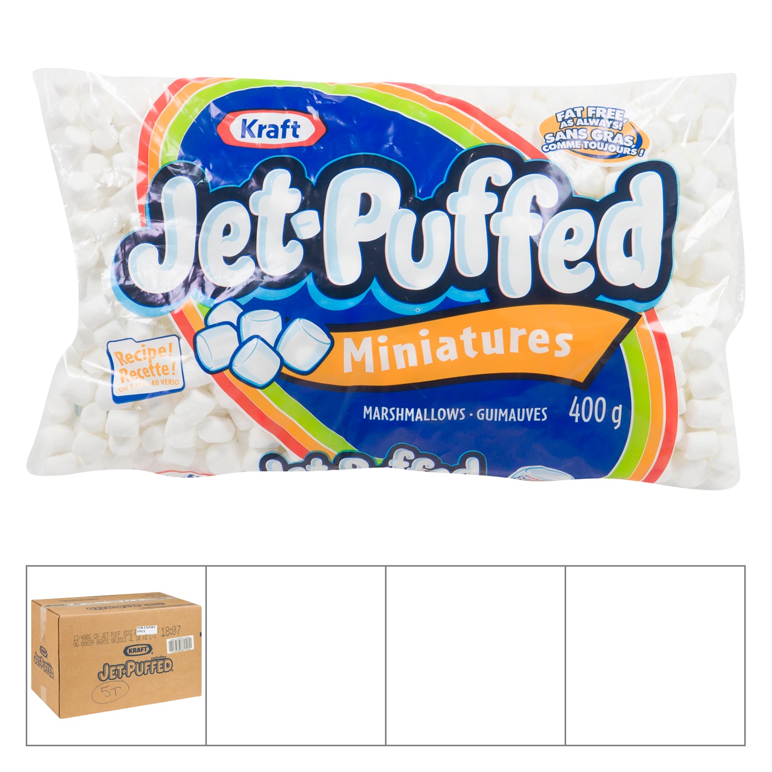 Kraft Jet-Puffed Miniature Marshmallows 12x400g [$2.91/ea]