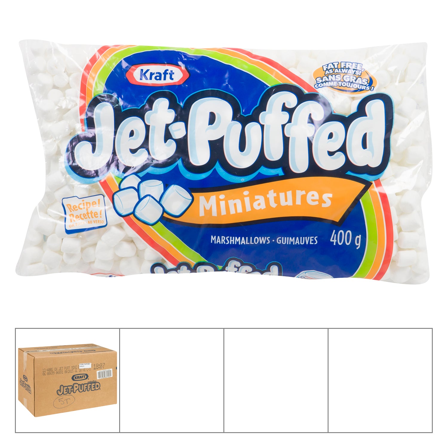 Kraft Jet-Puffed Miniature Marshmallows 12x400g [$2.74/ea]