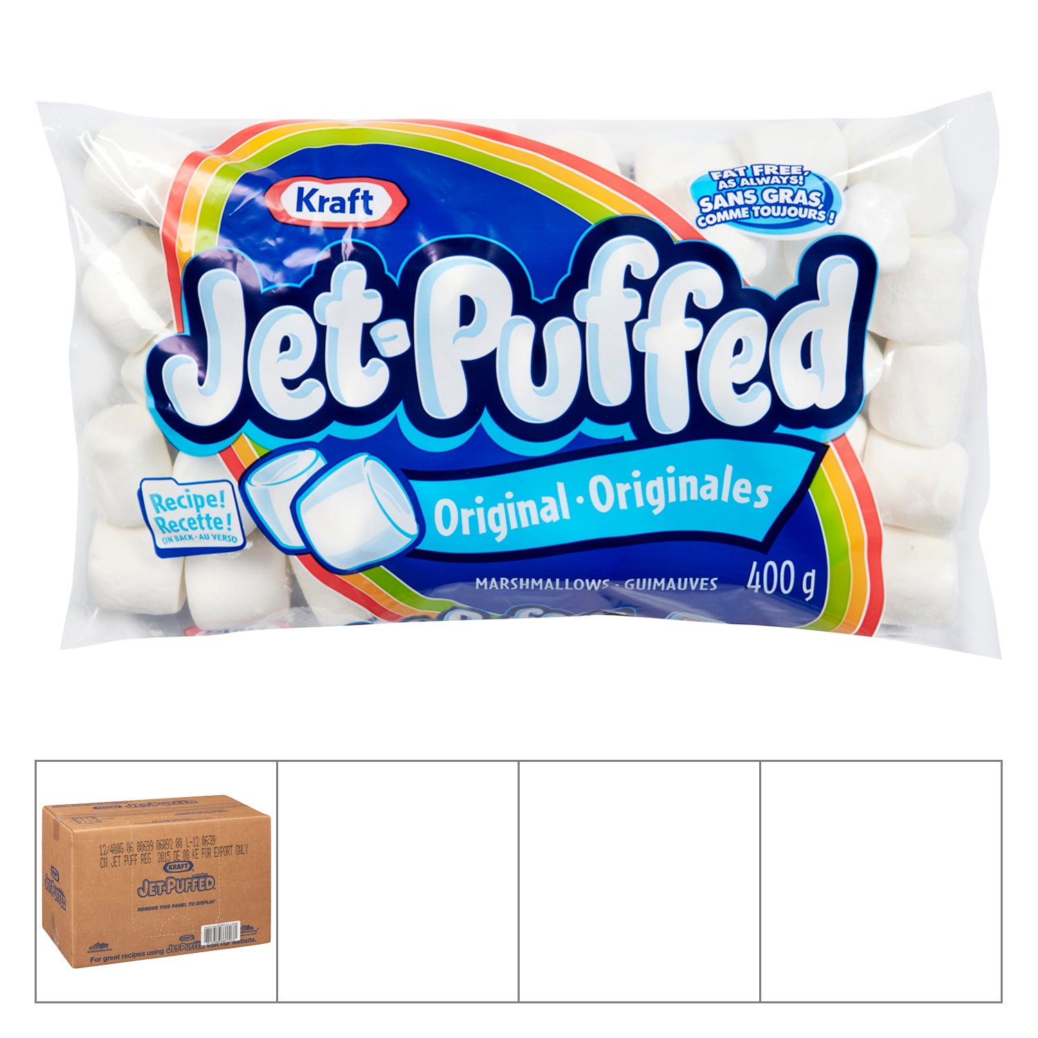 Kraft Jet-Puffed Marshmallows 12x400g [$2.74/ea]