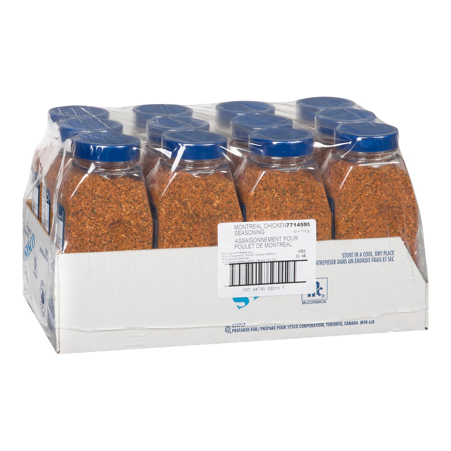 Sysco Imperial Spice Blends Montreal Chicken Seasoning 710g [$2.67/100g]