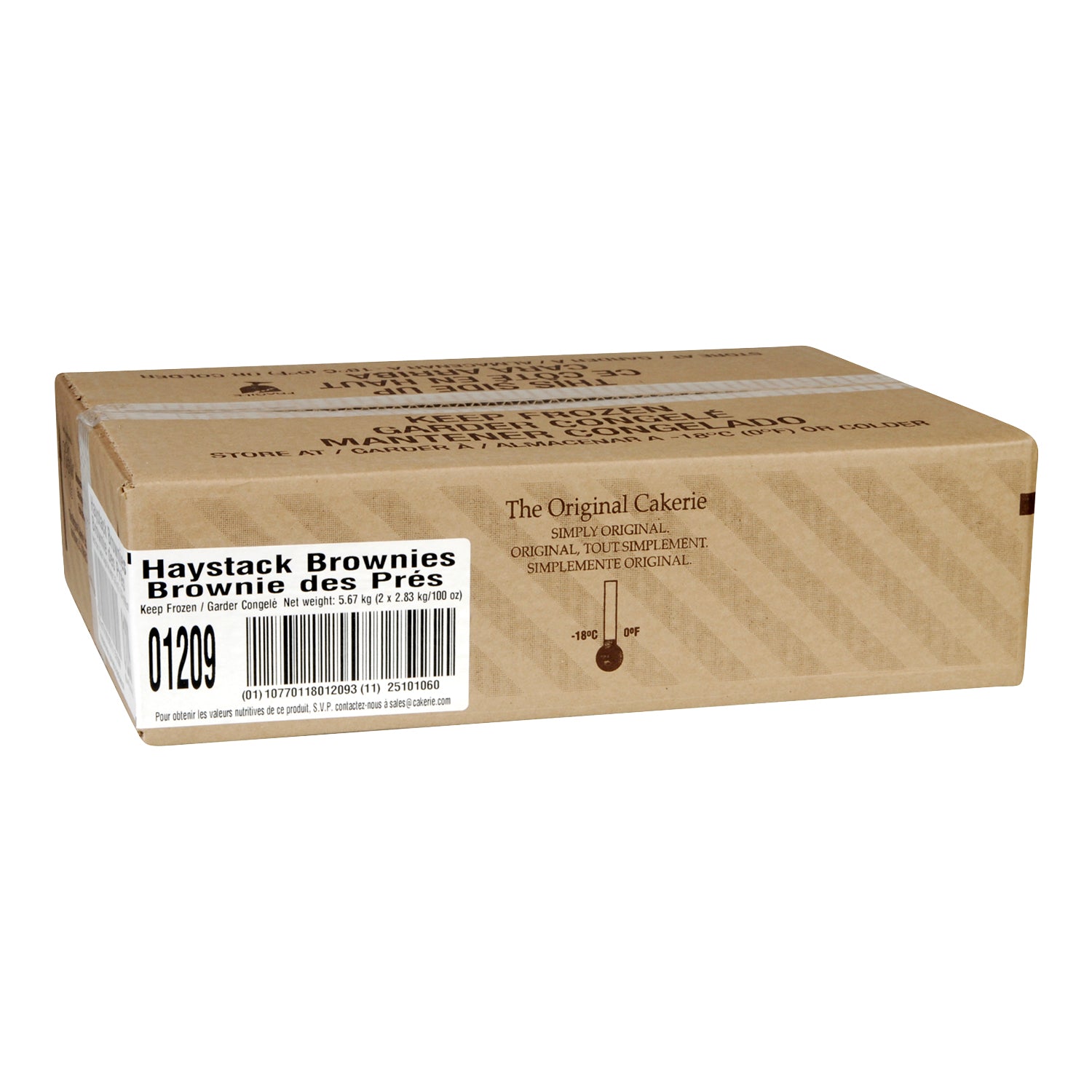 Cakerie Brownie Haystack Sheet Cake 2x2.83kg [$0.83/serving]