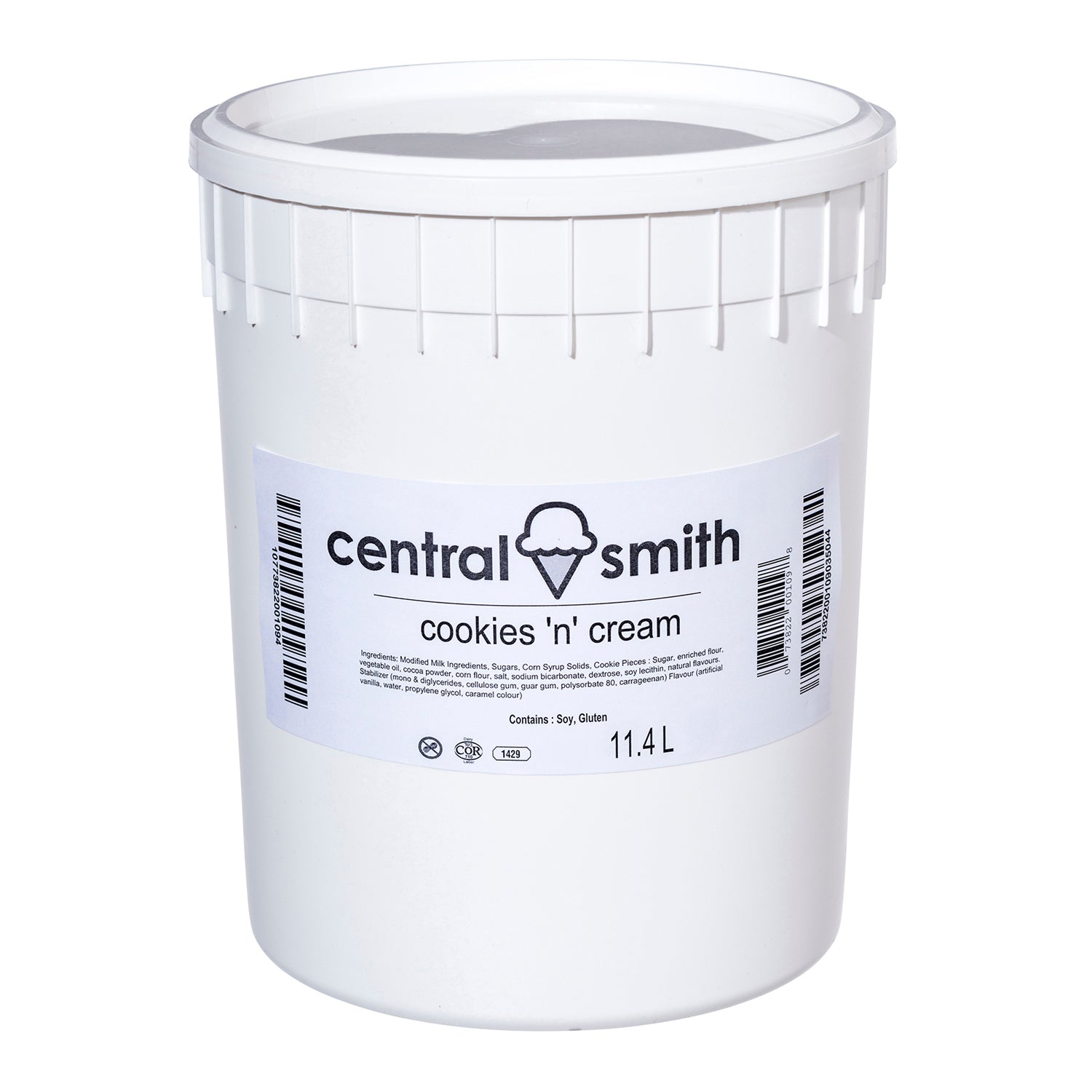 Central Smith Cookies 'n' Cream Ice Cream 11.4l [$0.66/serving]
