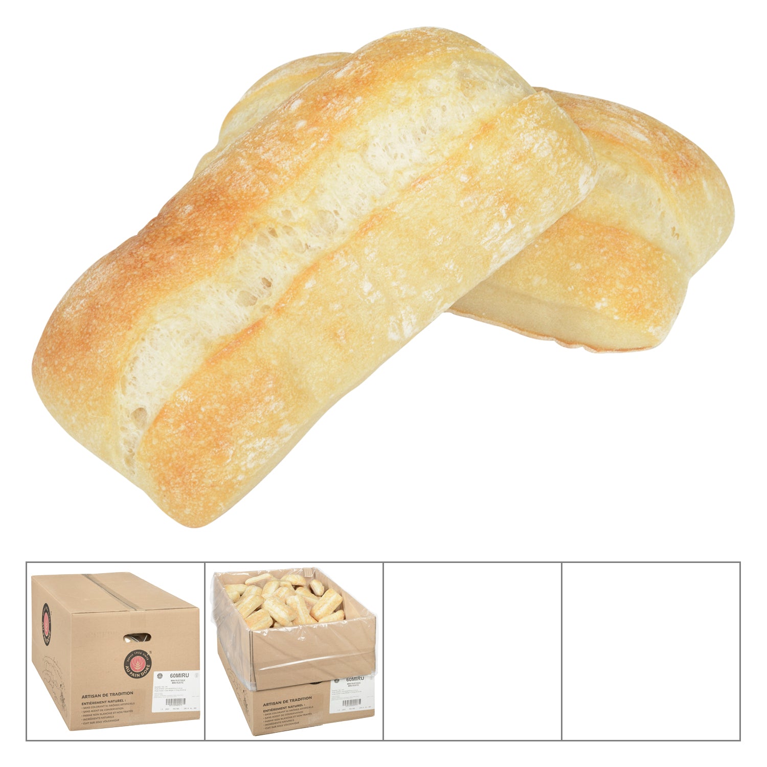 Bridor RTB Mini French Bread 140x65gr [$0.63/ea]