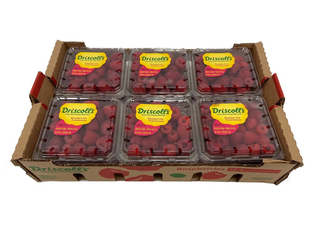 Red Raspberries Half Pints 12ct [$5.93/ea]