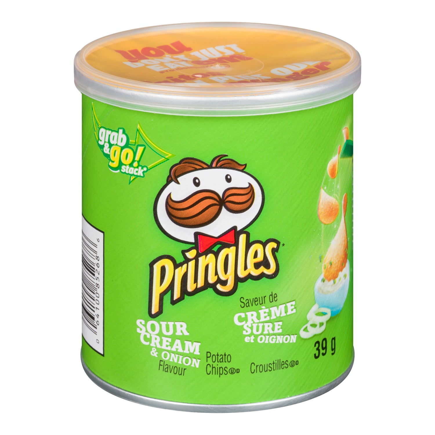 Pringle Sour Cream & Onion Potato Chips 12x39g [$1.16/ea]