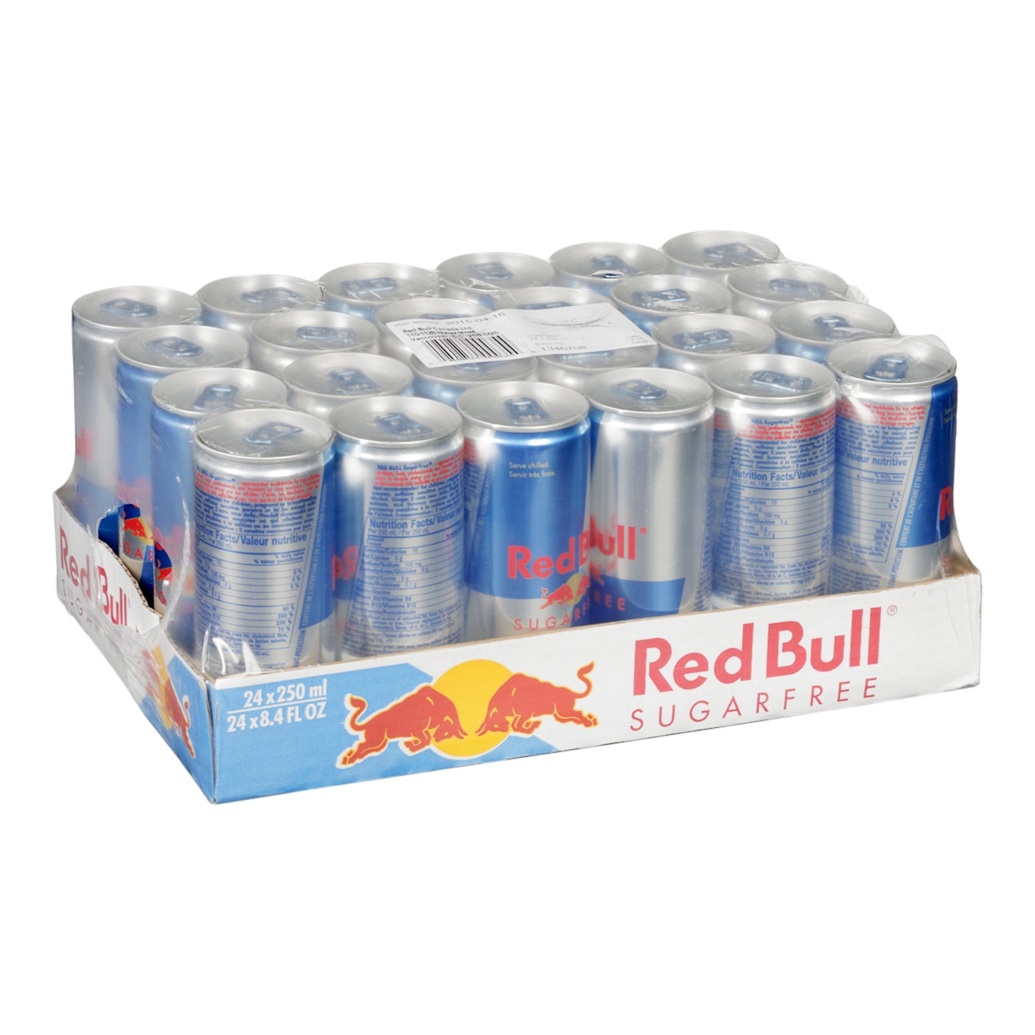 Red Bull Energy Drink Sugar Free 24x250ml [$2.49/ea]