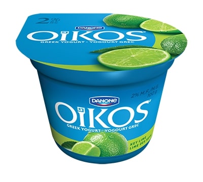 Oikos Greek Yogurt Key Lime 24x100g [$1.19/ea]