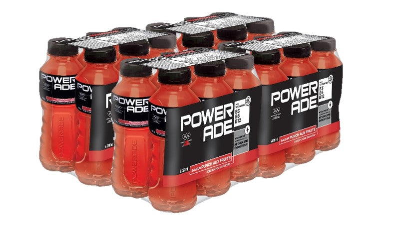 Powerade Fruit Punch 24x591ml [$2.08/ea]