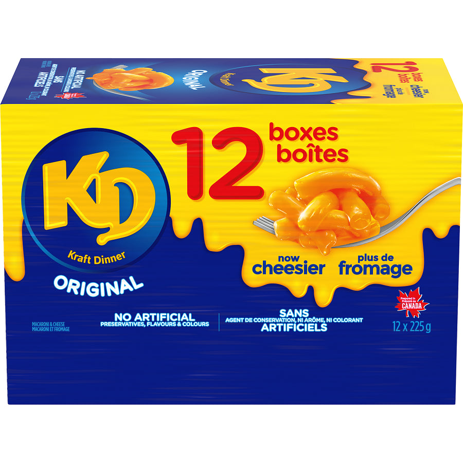 Kraft Dinner 12x225g [$2.08/ea]