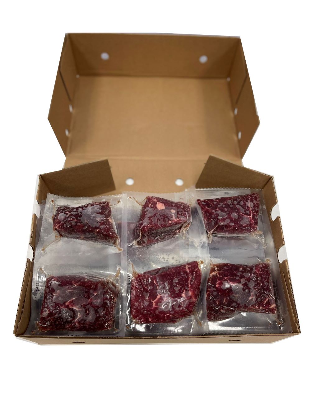 Buckhead Pride Seasoned Wrangler Steaks Approx. 24x170g [$30.97/kg] [$14.05/lb]
