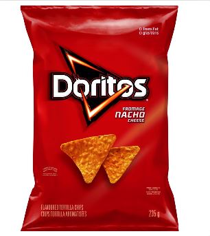 Doritos Nacho Cheese Tortilla Chips 8x235g [$4.99/ea]