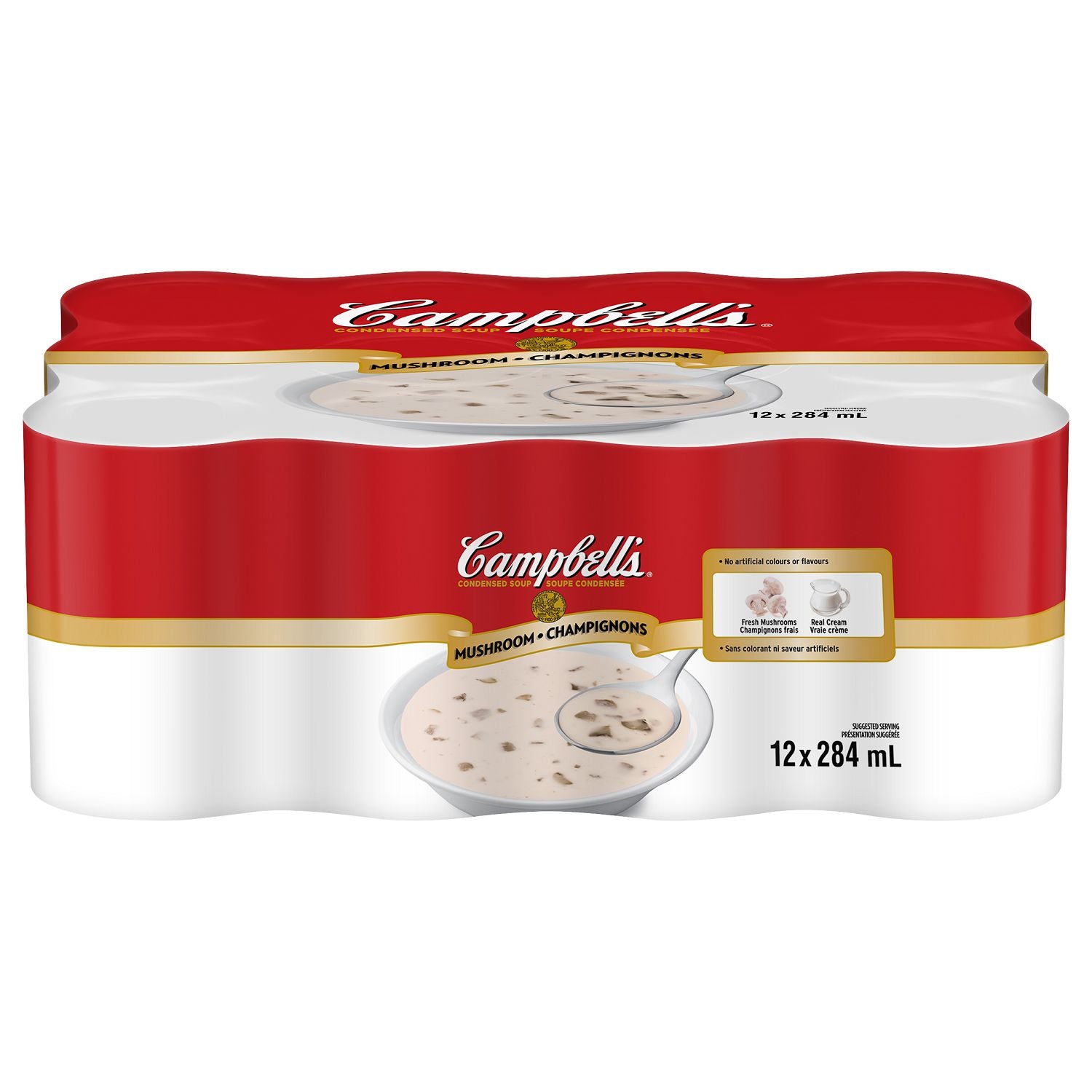 Campbell's Mushroom Soup 12x284ml [$0.08/ml]