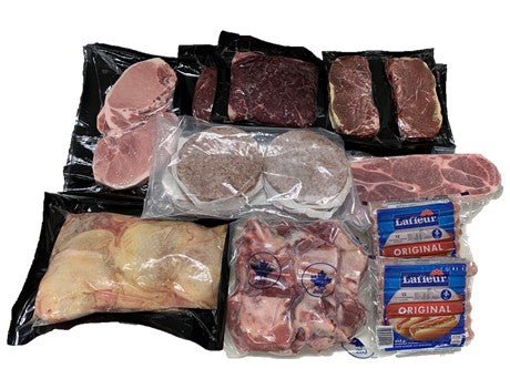 Premier BBQ Assorted Meat Pack 6.93kg [$14.56/kg] [$6.60/lb]