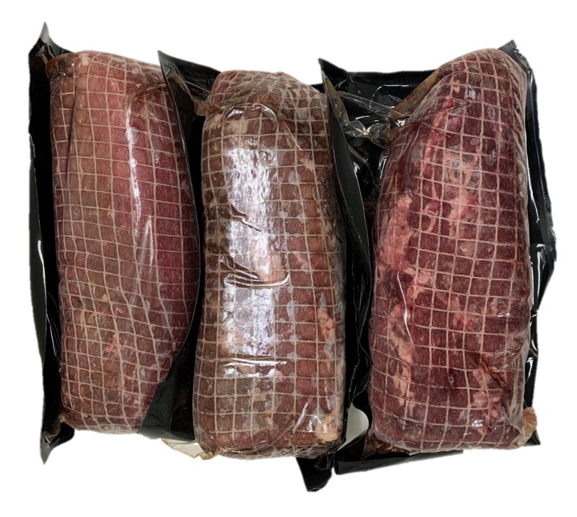 Premier Eye of the Round Beef Roasts 3x1.6kg [$20.83/kg] [$9.45/lb]