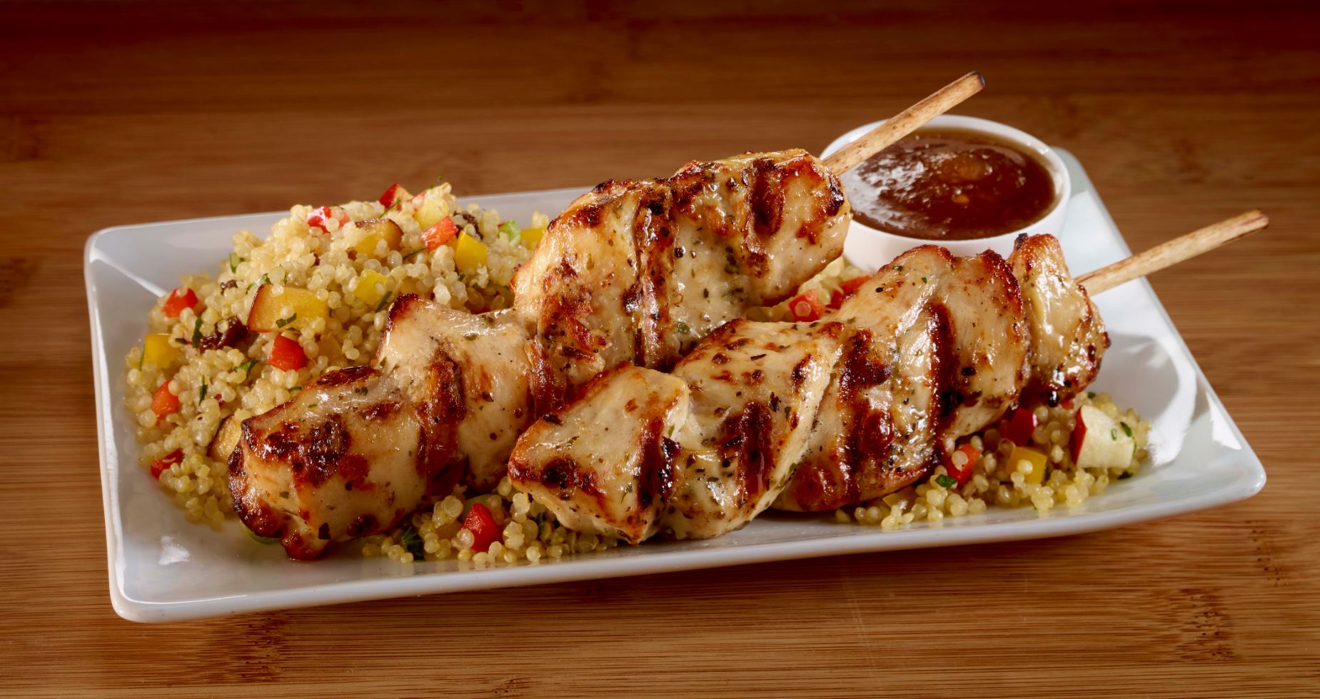 Sysco Classic Fire Grilled Chicken Breast Skewer 36x76g [$2.72/ea]