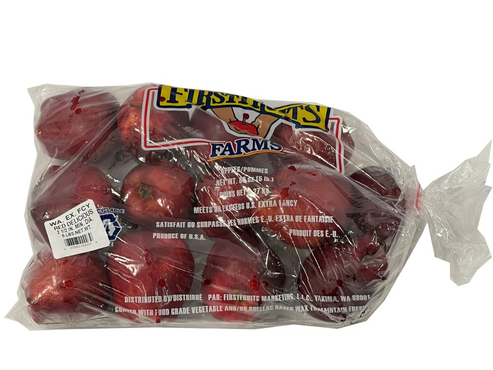 Red Delicious Apples 5lb [$2.63/kg] [$1.19/lb]