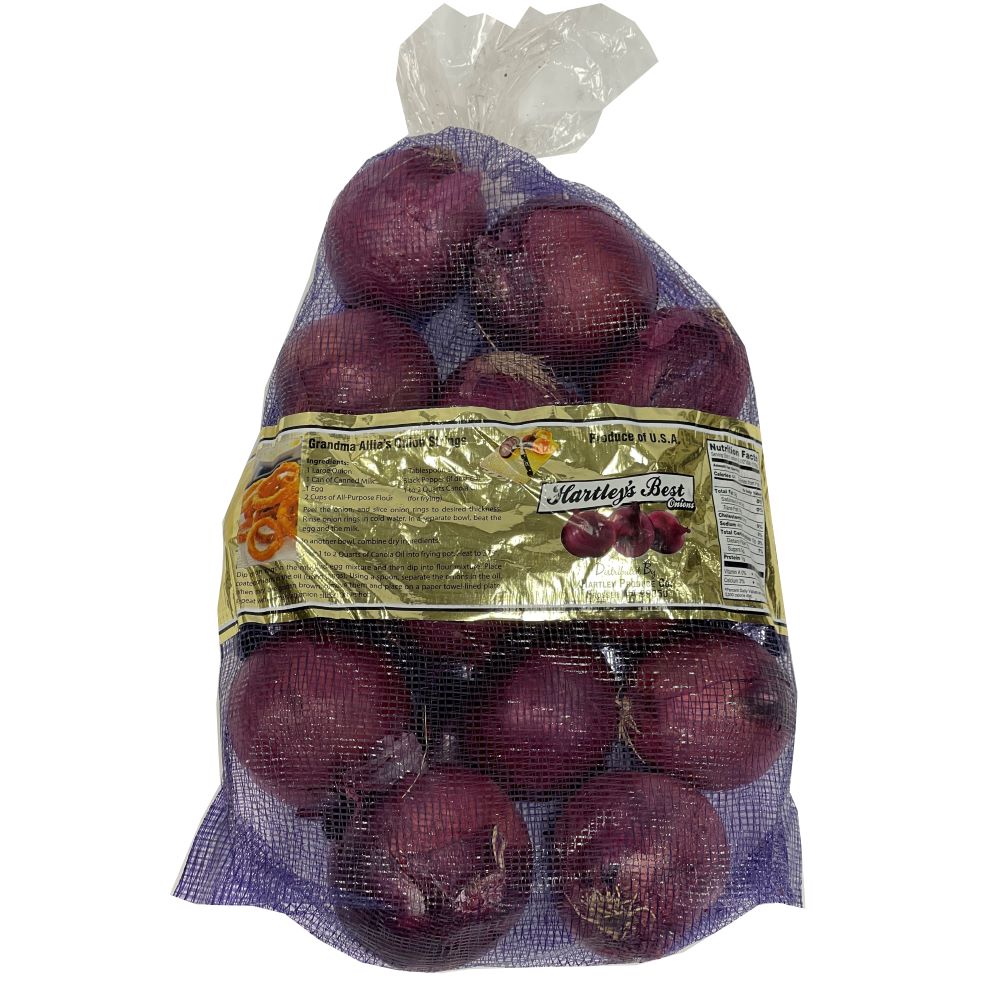 Jumbo Red Onions 5lb [$5.21/kg] [$2.36/lb]
