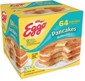 Eggo Buttermilk Pancakes 64ct [$0.39/ea]