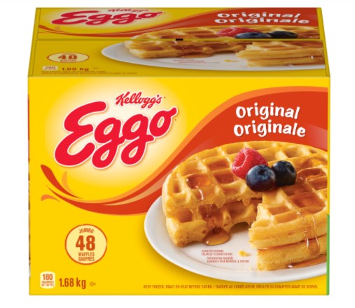 Eggo Waffles 48x35g [$0.41/ea]