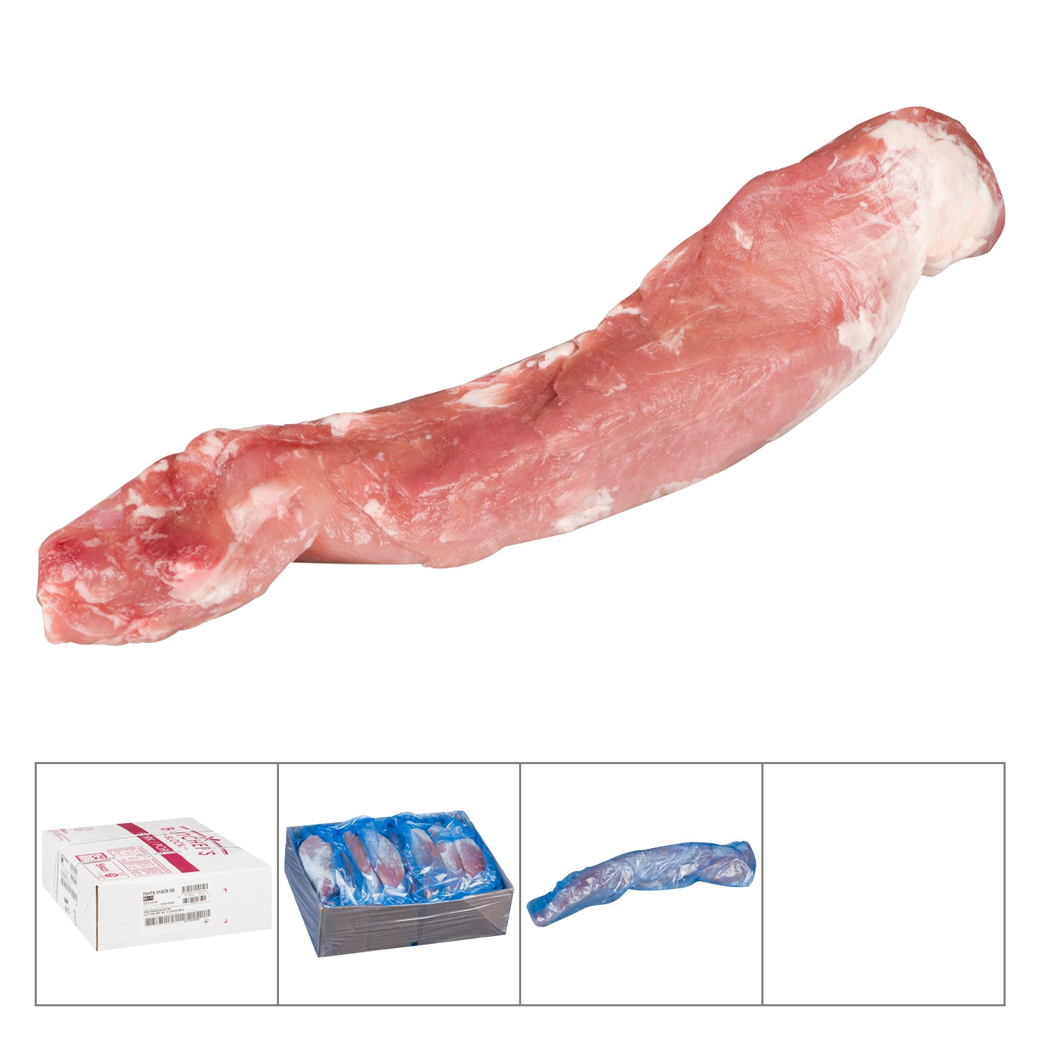 Butchers Block Pork Tenderloin Frozen 24x470g [$8.20/kg] [$3.72/lb]