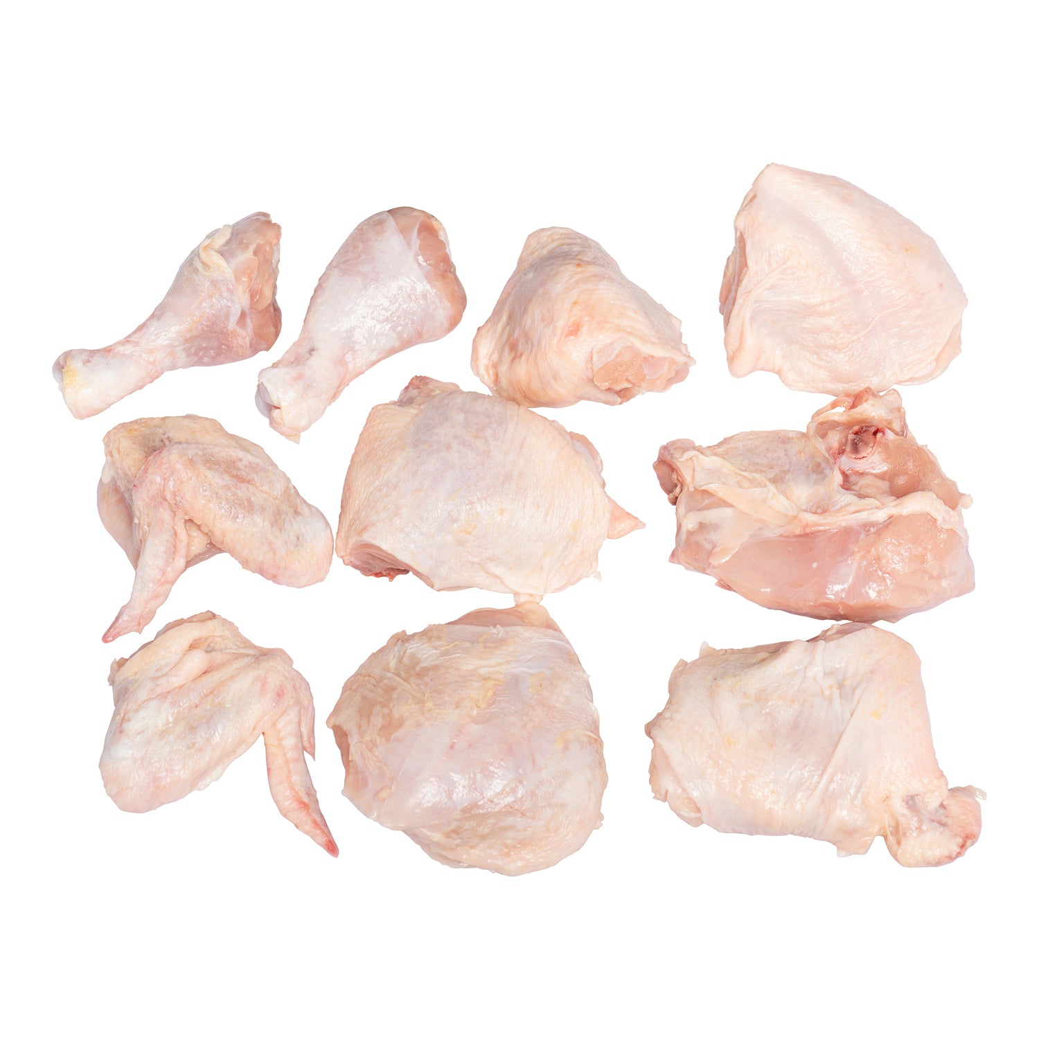 Sysco Classic 9 Piece Cut Chicken Frozen 90ct [$11.37/kg] [$5.16/lb]