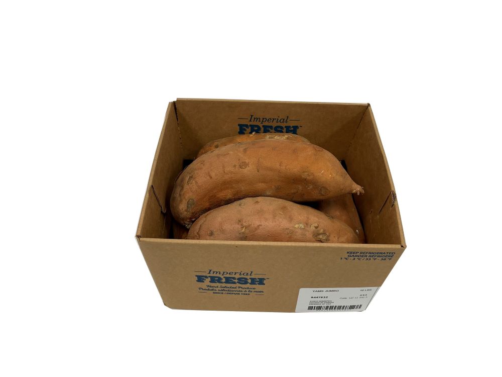 Jumbo Yams 10lb [$2.42/kg] [$1.10/lb]